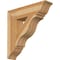 Ekena Millwork Funston Traditional Rough Sawn Bracket, Western Red Cedar, 6"W x 26"D x 26"H BKT06X26X26FST01RWR - alternate 1